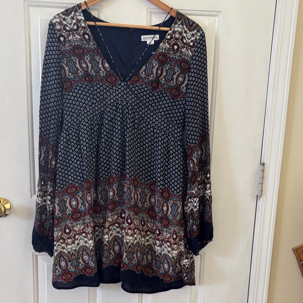Love Riche Multicolor Patterned Dress
